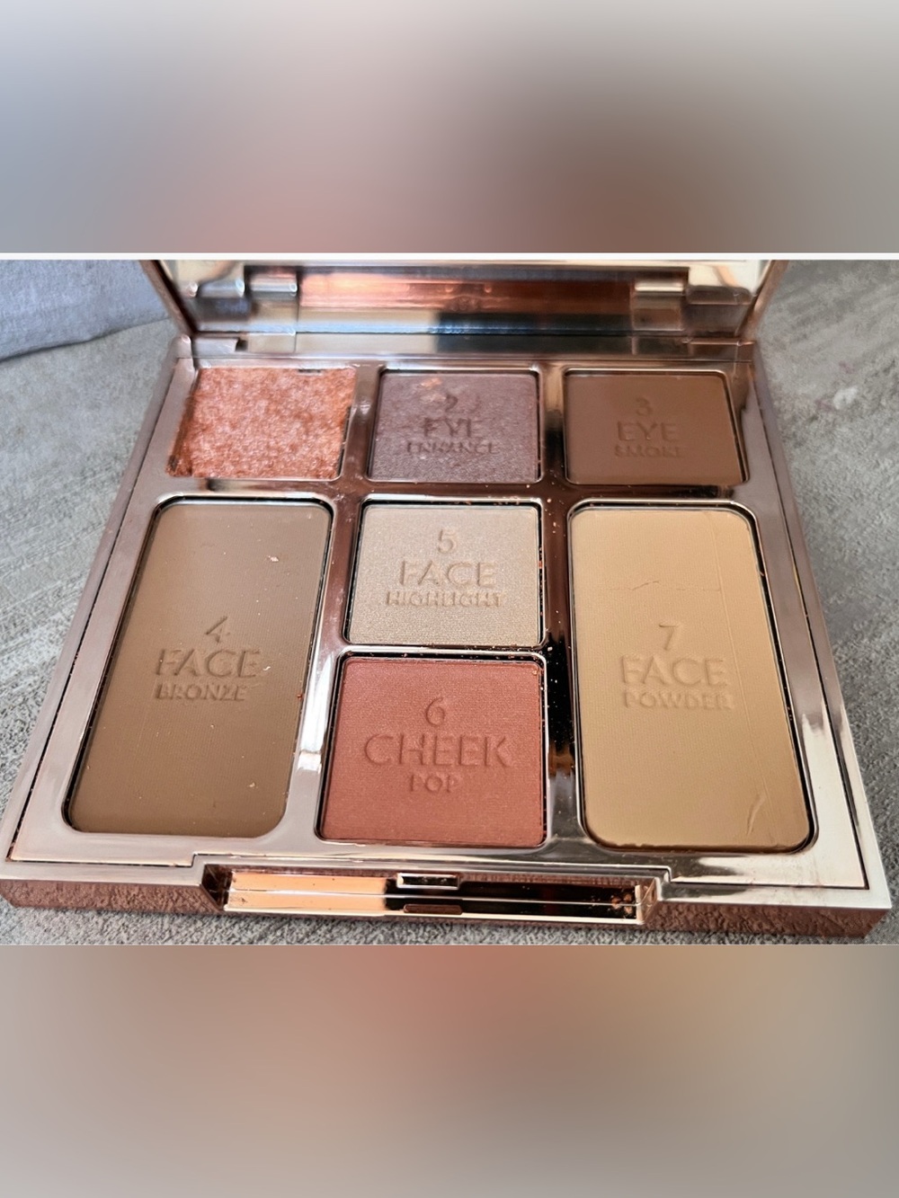 Charlotte Tilbury Instant Look of Love Palette PRETTY BLUSHED BEAUTY ~ pls read - Picture 3 of 9